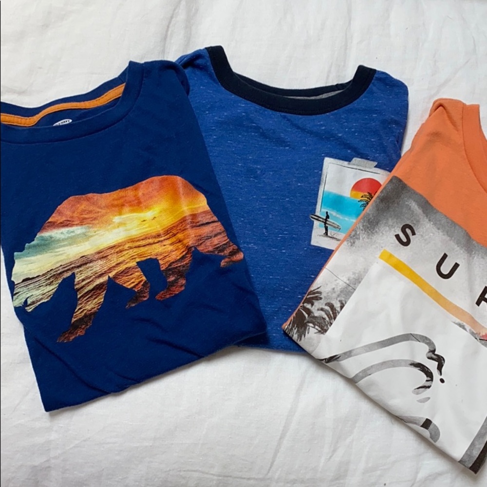 3 boy tees